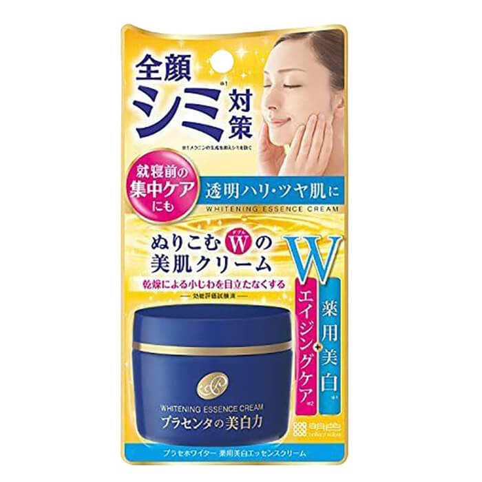 Kem dưỡng trắng da Meishoku Whitening Essence Cream 55g Nhật Bản