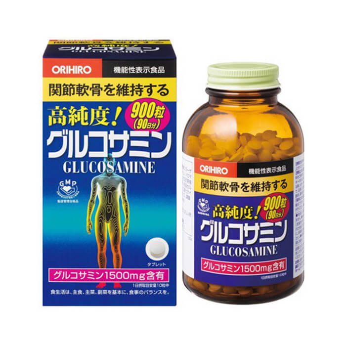 Glucosamine Orihiro 1500mg 900 viên - Viên Uống Bổ Xương Khớp Từ Nhật Bản - Hình của sản phẩm Glucosamine Orihiro 1500mg 900 viên - Viên Uống Bổ Xương Khớp Từ Nhật Bản